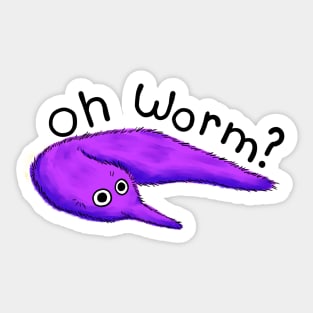 worm Sticker